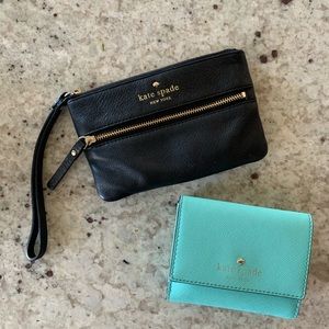 Kate Spade wallet and wristlet